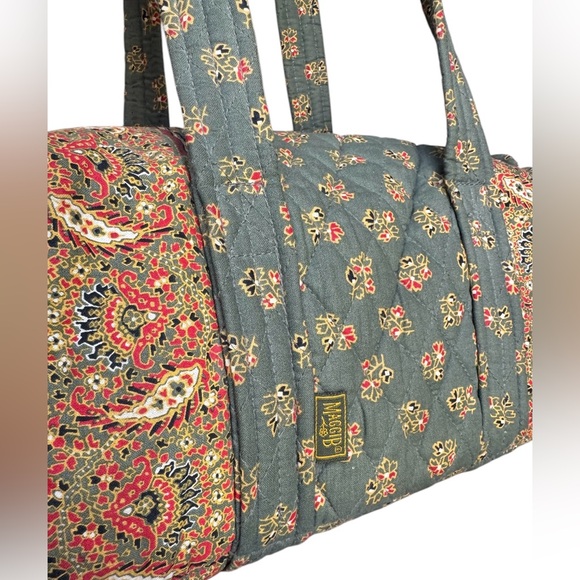 Maggi B Vintage Quilted Paisley Shoulder Bag - Picture 3 of 11